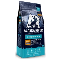Alaska River Grain Free Adult Large Chicken & Salmon 12kg Alaska River Grain Free Adult Large Chicken & Salmon 12kg