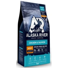 Alaska River Grain Free Adult Large Chicken & Salmon 3kg Alaska River Grain Free Adult Large Chicken & Salmon 3kg