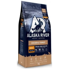Alaska River Grain Free Adult Large Chicken & Turkey 12kg Alaska River Grain Free Adult Large Chicken & Turkey 12kg