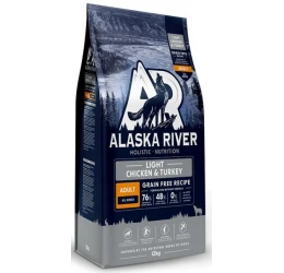 Alaska River Grain Free Adult Light Chicken & Turkey 12kg Alaska River Grain Free Adult Light Chicken & Turkey 12kg