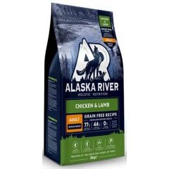 Alaska River Grain Free Adult Medium Chicken & Lamb 3kg Alaska River Grain Free Adult Medium Chicken & Lamb 3kg