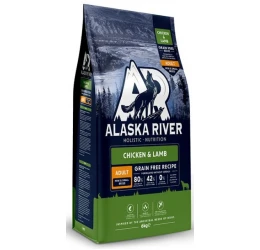 Alaska River Grain Free Adult Small Chicken & Lamb 6kg Alaska River Grain Free Adult Small Chicken & Lamb 6kg