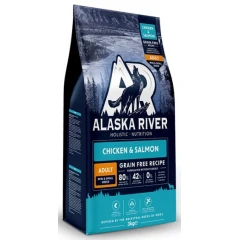 Alaska River Grain Free Adult Small Chicken & Salmon 3kg Alaska River Grain Free Adult Small Chicken & Salmon 3kg