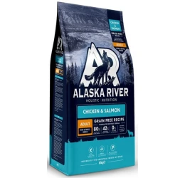 Alaska River Grain Free Adult Small Chicken & Salmon 6kg Alaska River Grain Free Adult Small Chicken & Salmon 6kg