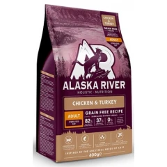 Alaska River Grain Free Cat Adult Sterilised Chicken & Turkey 400gr Alaska River Grain Free Cat Adult Sterilised Chicken & Turkey 400gr