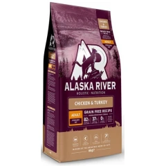 Alaska River Grain Free Cat Adult Sterilised Chicken & Turkey 6kg Alaska River Grain Free Cat Adult Sterilised Chicken & Turkey 6kg