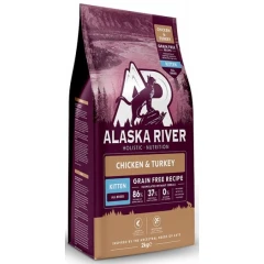 Alaska River Grain Free Kitten Chicken & Turkey 2kg Alaska River Grain Free Kitten Chicken & Turkey 2kg