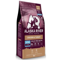 Alaska River Grain Free Kitten Chicken & Turkey 2kg