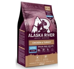 Alaska River Grain Free Kitten Chicken & Turkey 400gr