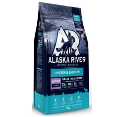 Alaska River Grain Free Mature Chicken & Salmon 12kg