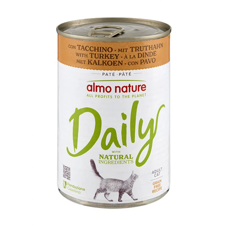 Almo Nature Daily Γαλοπούλα 400gr Γάτες Almo Nature Daily Γαλοπούλα 400gr Γάτες
