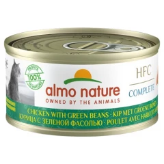 Almo Nature HFC Can Complete Κοτόπουλο με Φασολάκια 70gr  Almo Nature HFC Can Complete Κοτόπουλο με Φασολάκια 70gr