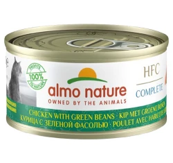 Almo Nature HFC Can Complete Κοτόπουλο με Φασολάκια 70gr  Almo Nature HFC Can Complete Κοτόπουλο με Φασολάκια 70gr