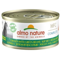 Almo Nature HFC Can Complete Κοτόπουλο με Φασολάκια 70gr  Almo Nature HFC Can Complete Κοτόπουλο με Φασολάκια 70gr