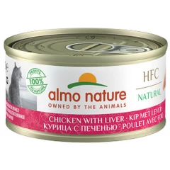 Almo Nature HFC Natural Can 70gr με Κοτόπουλο και Συκώτι Almo Nature HFC Natural Can 70gr με Κοτόπουλο και Συκώτι