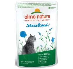 Almo Nature Sterilised Cat Pouch 70gr με Τόνο