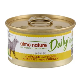Υγρή Τροφή Almo Nature Daily Mousse με Κοτόπουλο 85gr