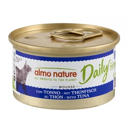 Υγρή Τροφή Almo Nature Daily Mousse με Τόνο 85gr