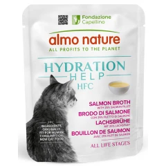 Υγρή Τροφή Γάτας Almo Nature HFC Pouch Hydration Φιλέτο Σολομός σε Σούπα 50gr Υγρή Τροφή Γάτας Almo Nature HFC Pouch Hydration Φιλέτο Σολομός σε Σούπα 50gr