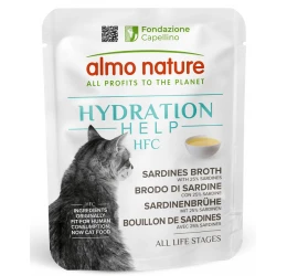 Υγρή Τροφή Γάτας Almo Nature HFC Pouch Hydration Σαρδέλα σε Σούπα 50gr Υγρή Τροφή Γάτας Almo Nature HFC Pouch Hydration Σαρδέλα σε Σούπα 50gr