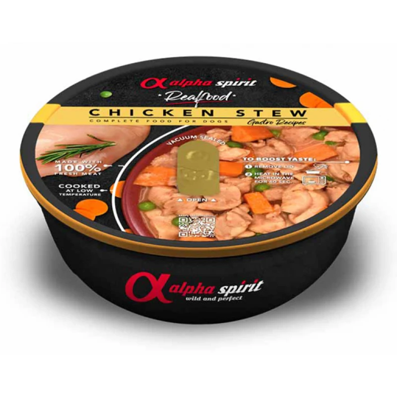 Μαγειρευτή Τροφή για Σκύλους Real Food Chicken 280gr Σκύλοι Μαγειρευτή Τροφή για Σκύλους Real Food Chicken 280gr Σκύλοι