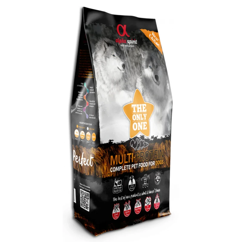 Ξηρά Τροφή Σκύλου Alpha Spirit The Only One Multiprotein 3kg Σκύλοι Ξηρά Τροφή Σκύλου Alpha Spirit The Only One Multiprotein 3kg Σκύλοι