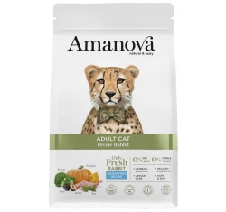 Ξηρά Τροφή Γάτας Amanova Adult Cat Rabbit 1,5kg με Κουνέλι Ξηρά Τροφή Γάτας Amanova Adult Cat Rabbit 1,5kg με Κουνέλι