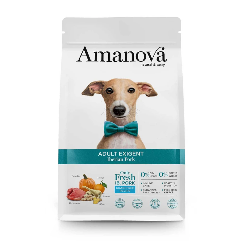 Ξηρά Τροφή Σκύλου Amanova Adult Exigent Iberian Pork 10kg με Χοιρινό ΣΚΥΛΟΙ
