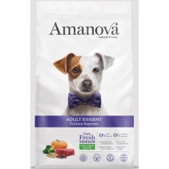 Ξηρά Τροφή Σκύλου Amanova Adult Exigent Venison 2kg με Ελάφι