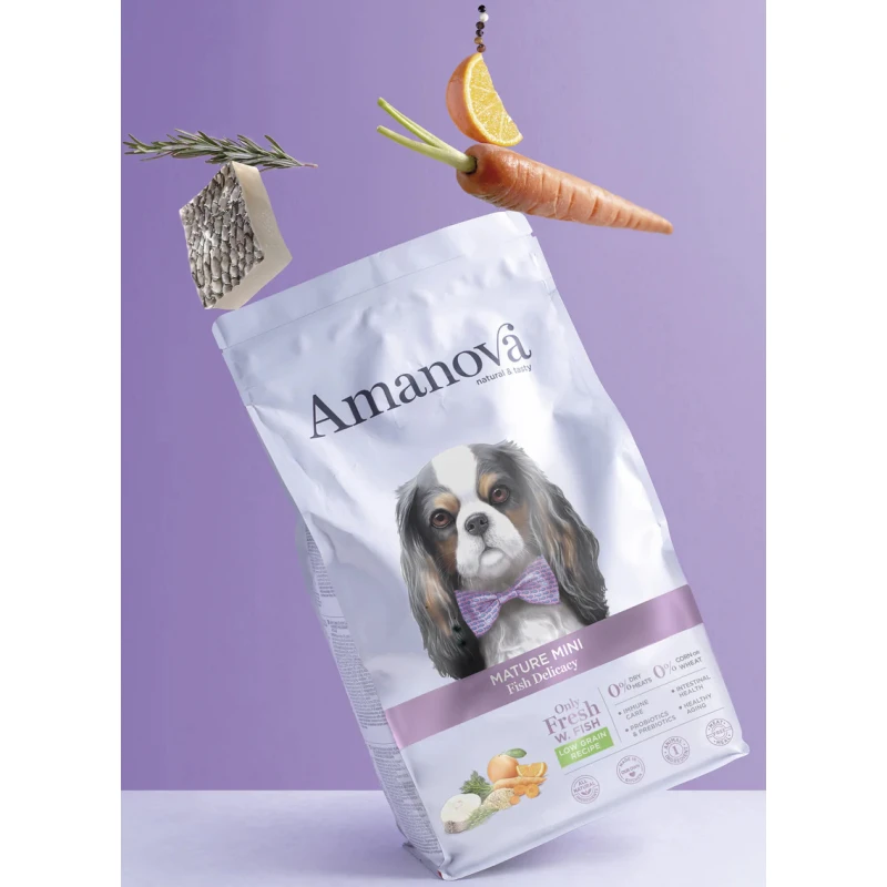 Ξηρά Τροφή Σκύλου Amanova Adult Mature Fish 2kg με Λευκά Ψάρια Σκύλοι Ξηρά Τροφή Σκύλου Amanova Adult Mature Fish 2kg με Λευκά Ψάρια Σκύλοι