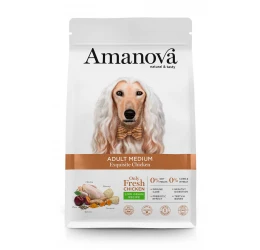 Ξηρά Τροφή Σκύλου Amanova Adult Medium Exquisite Chicken 12kg με Κοτόπουλο Ξηρά Τροφή Σκύλου Amanova Adult Medium Exquisite Chicken 12kg με Κοτόπουλο
