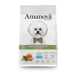 Ξηρά Τροφή Σκύλου Amanova Adult Mini Digestive Divine Rabbit 2kg με Κουνέλι Ξηρά Τροφή Σκύλου Amanova Adult Mini Digestive Divine Rabbit 2kg με Κουνέλι
