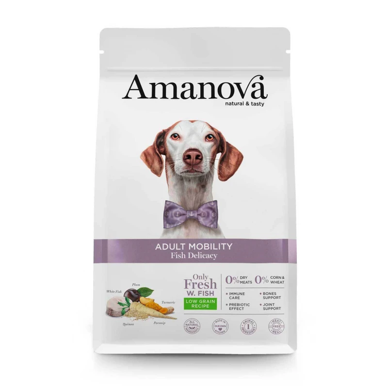 Ξηρά Τροφή Σκύλου Amanova Adult Mobility Fish 10kg με Ψάρι ΣΚΥΛΟΙ