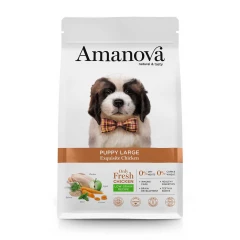 Ξηρά Τροφή Σκύλου Amanova Puppy Large Exquisite Chicken 12kg με Κοτόπουλο  Ξηρά Τροφή Σκύλου Amanova Puppy Large Exquisite Chicken 12kg με Κοτόπουλο