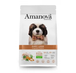 Ξηρά Τροφή Σκύλου Amanova Puppy Large Exquisite Chicken 12kg με Κοτόπουλο  Ξηρά Τροφή Σκύλου Amanova Puppy Large Exquisite Chicken 12kg με Κοτόπουλο