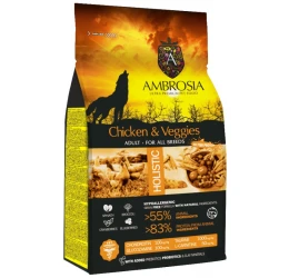Ambrosia Grain Free Dog Adult Chicken & Vegies 12kg Ambrosia Grain Free Dog Adult Chicken & Vegies 12kg