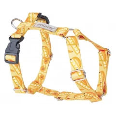 Σαμαράκι Σκύλου Amiplay Harness Guard Be Happy Banana Medium 2x35-55cm