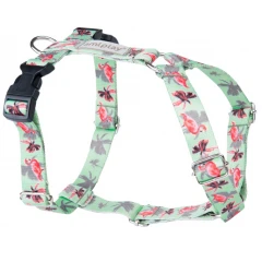 Σαμαράκι Σκύλου Amiplay Harness Guard Be Happy Flamingo Medium 2x35-55cm
