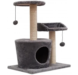 Γατόδεντρο - Ονυχοδρόμιο Sapone Dark Grey 49x35x65cm Γατόδεντρο - Ονυχοδρόμιο Sapone Dark Grey 49x35x65cm