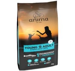 Anima Young & Adult Cats Sterilized Herring 10kg Anima Young & Adult Cats Sterilized Herring 10kg