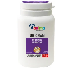 Συμπλήρωμα Διατροφής Anima Pet Uricran 90 Κάψουλες για Σκύλους και Γάτες Συμπλήρωμα Διατροφής Anima Pet Uricran 90 Κάψουλες για Σκύλους και Γάτες