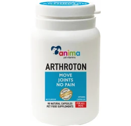 Συμπλήρωμα Διατροφής Anima Pet Vitamin Arthroton 90 Κάψουλες Για Σκύλους Και Γάτες Συμπλήρωμα Διατροφής Anima Pet Vitamin Arthroton 90 Κάψουλες Για Σκύλους Και Γάτες