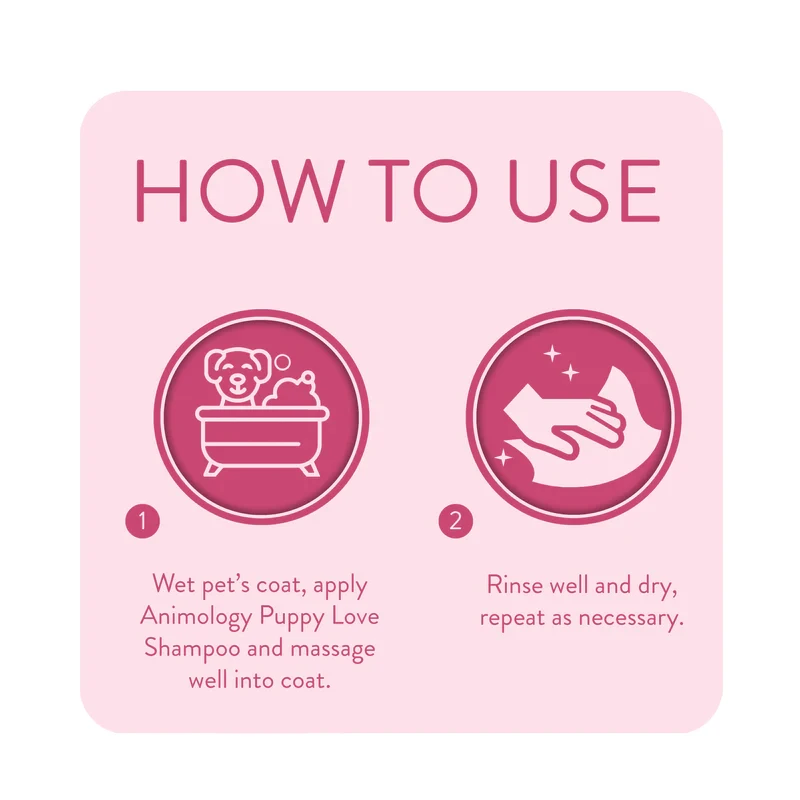 Σαμπουάν Σκύλου Animology Puppy Love Shampoo 250 ml Σκύλοι