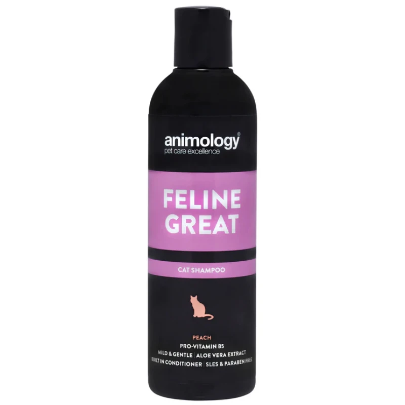 Σαμπουάν για Γάτες Animology Feline Great Shampoo Peach 250 ml Γάτες