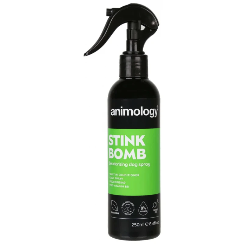 Αποσμητικό Σκύλου Animology Stink Bomb Deodorising Spray 250ml Σκύλοι