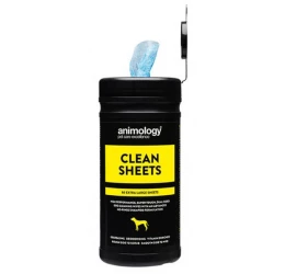 Μαντηλάκια Καθαρισμού (80τμχ) Animology Clean Sheets Tub Μαντηλάκια Καθαρισμού (80τμχ) Animology Clean Sheets Tub