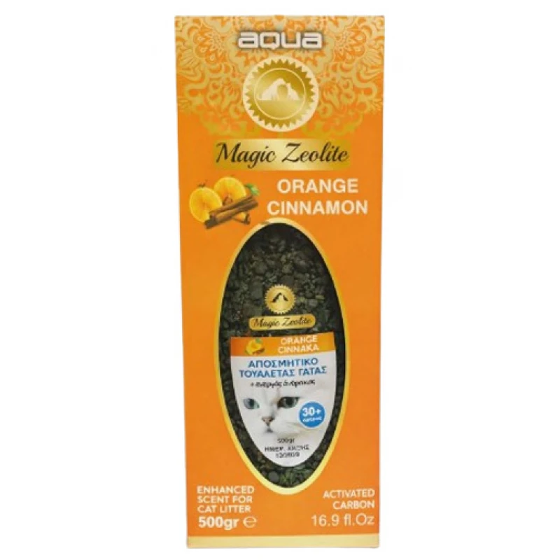 Aqua Zeolith+ Orange Cinammon για την άμμο γάτας 500gr ΓΑΤΕΣ