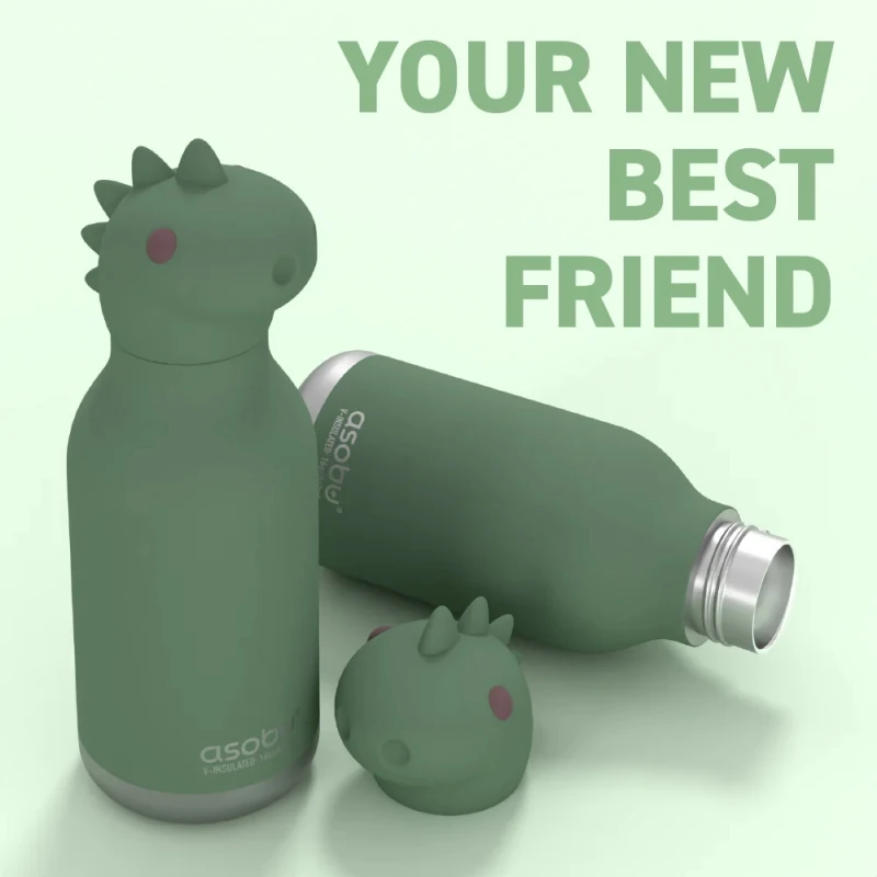 Θερμός Παγούρι Asobu Bestie Dinosaur Bottle 460ml Για Σένα