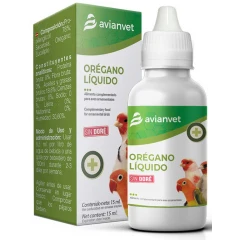Avianvet Oregano Συμπληρωματική Τροφή 15ml για Πτηνά Avianvet Oregano Συμπληρωματική Τροφή 15ml για Πτηνά