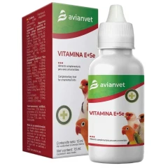 Avianvet Vitamina E + SE 15ml Βιταμινούχο Σκεύασμα για Πτηνά